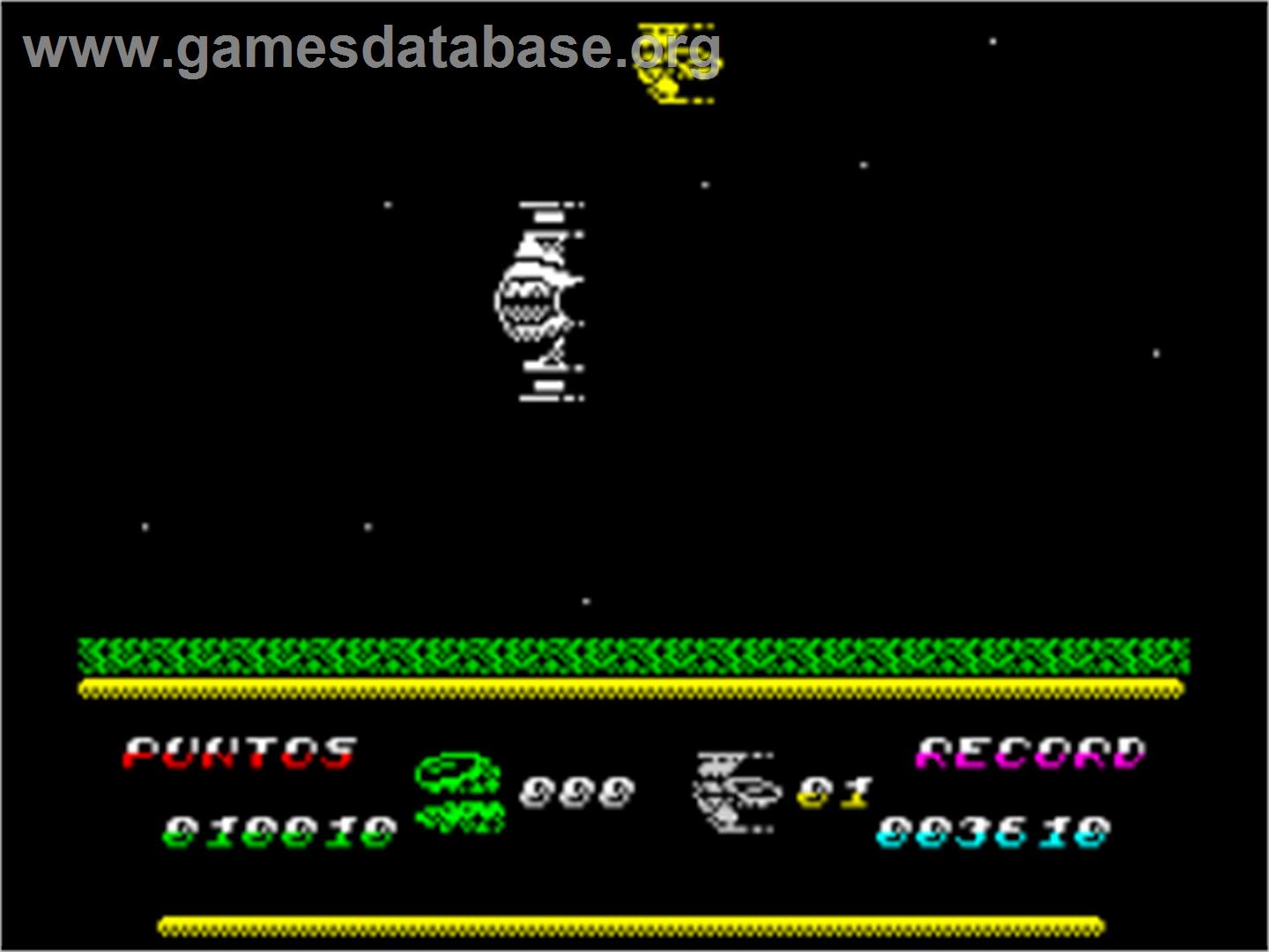 Delfox - Sinclair ZX Spectrum - Artwork - In Game