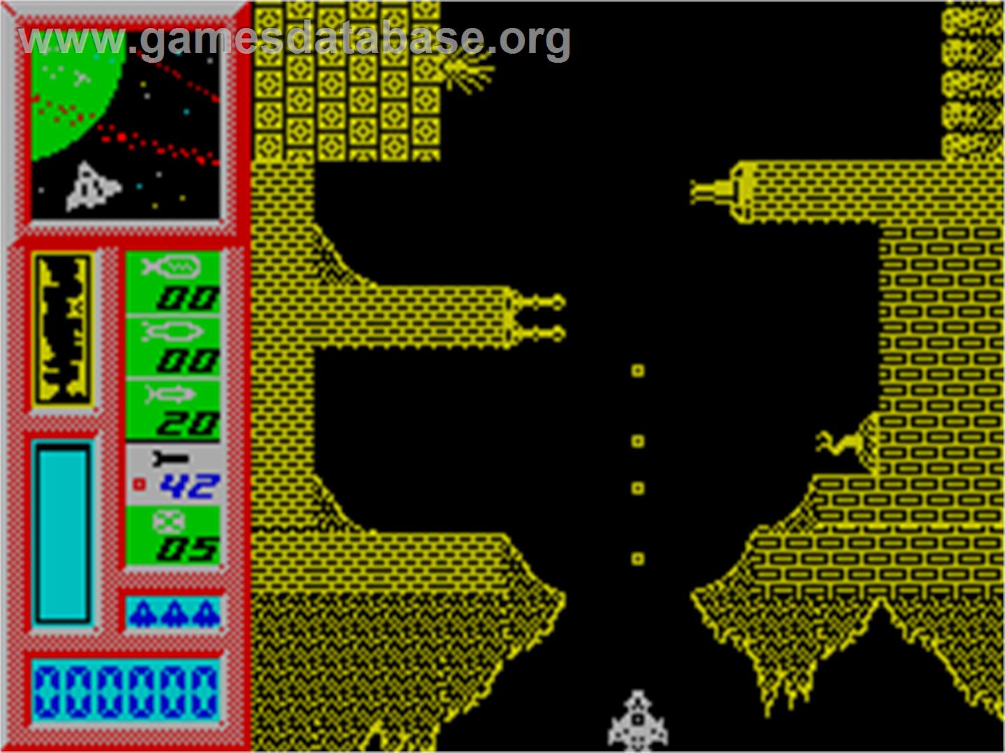 Delta - Sinclair ZX Spectrum - Artwork - In Game