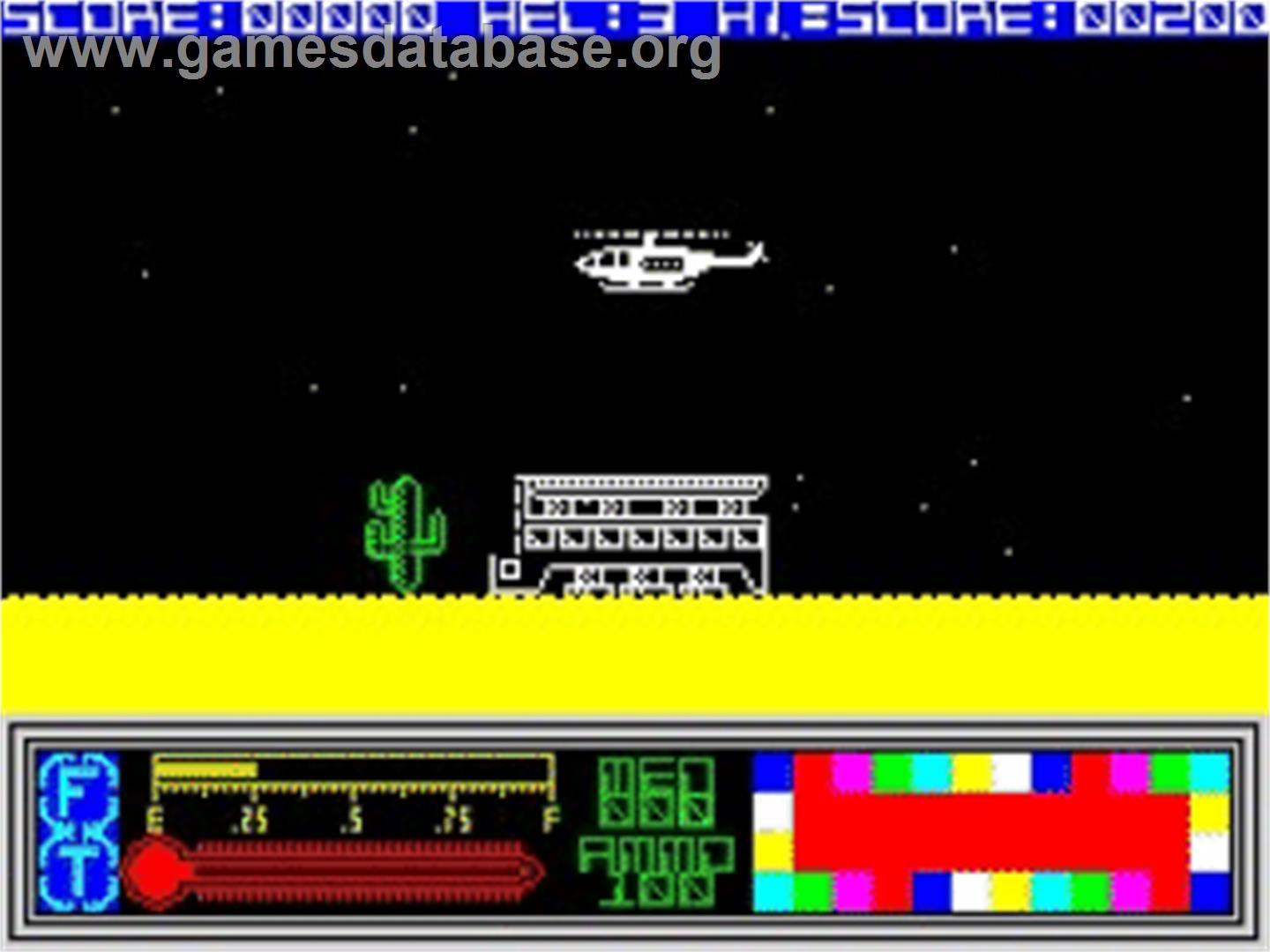 Desert Hawk - Sinclair ZX Spectrum - Artwork - In Game