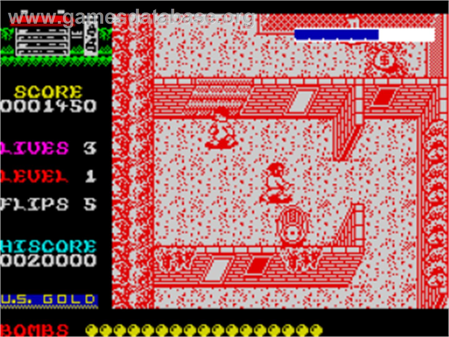 Desolator - Sinclair ZX Spectrum - Artwork - In Game