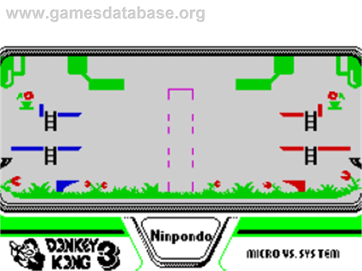Donkey Kong 3 - Sinclair ZX Spectrum - Artwork - In Game