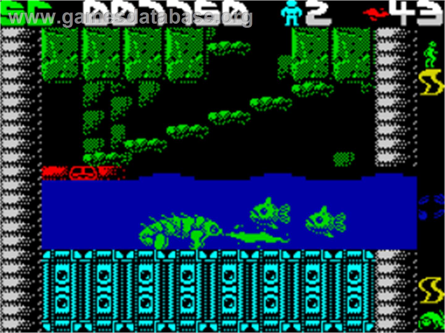 Draconus - Sinclair ZX Spectrum - Artwork - In Game