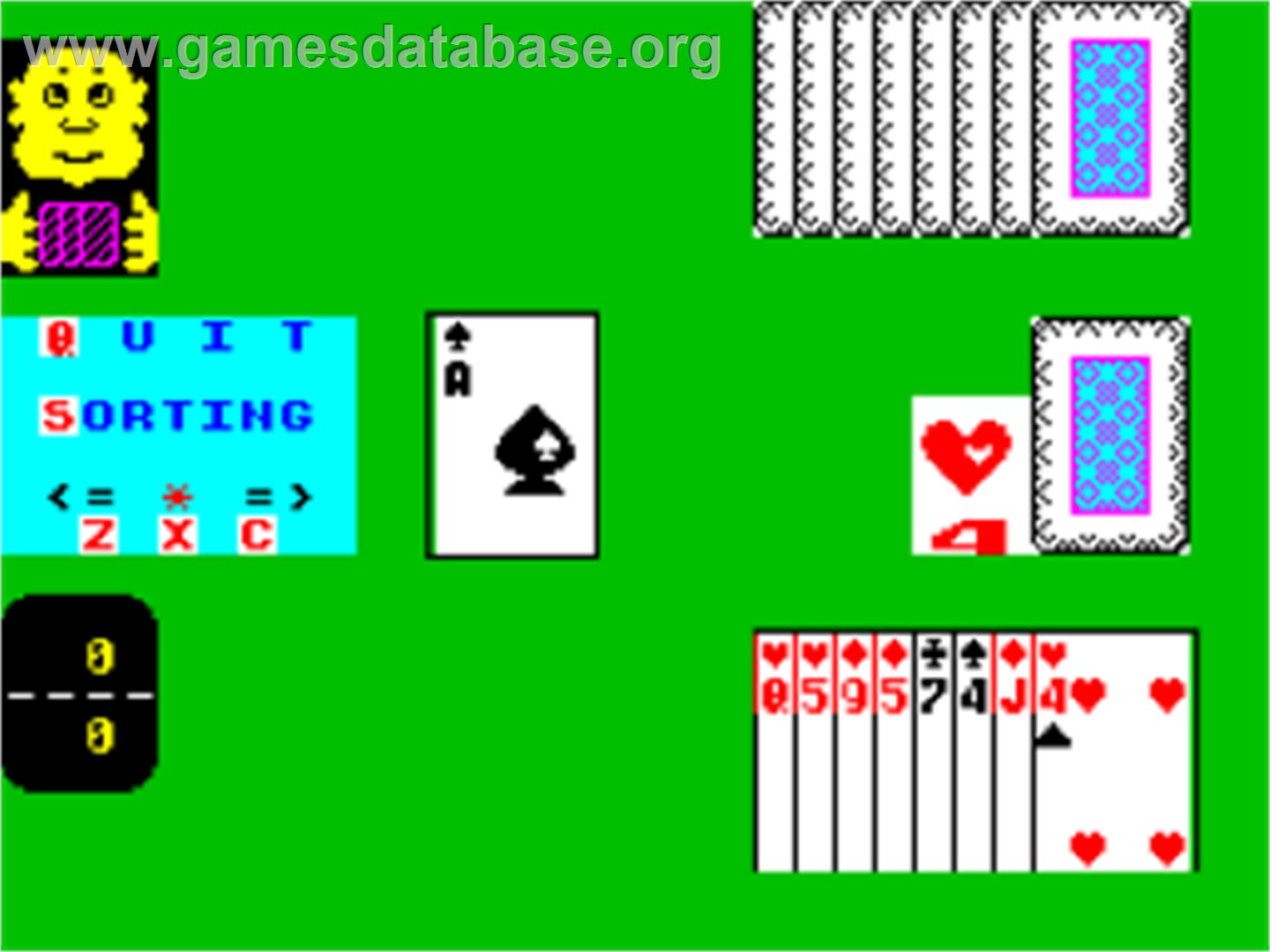 Eights - Sinclair ZX Spectrum - Artwork - In Game