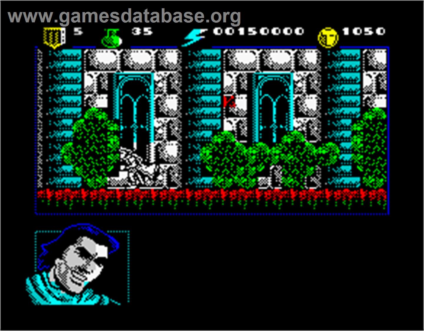 El Capitán Trueno - Sinclair ZX Spectrum - Artwork - In Game