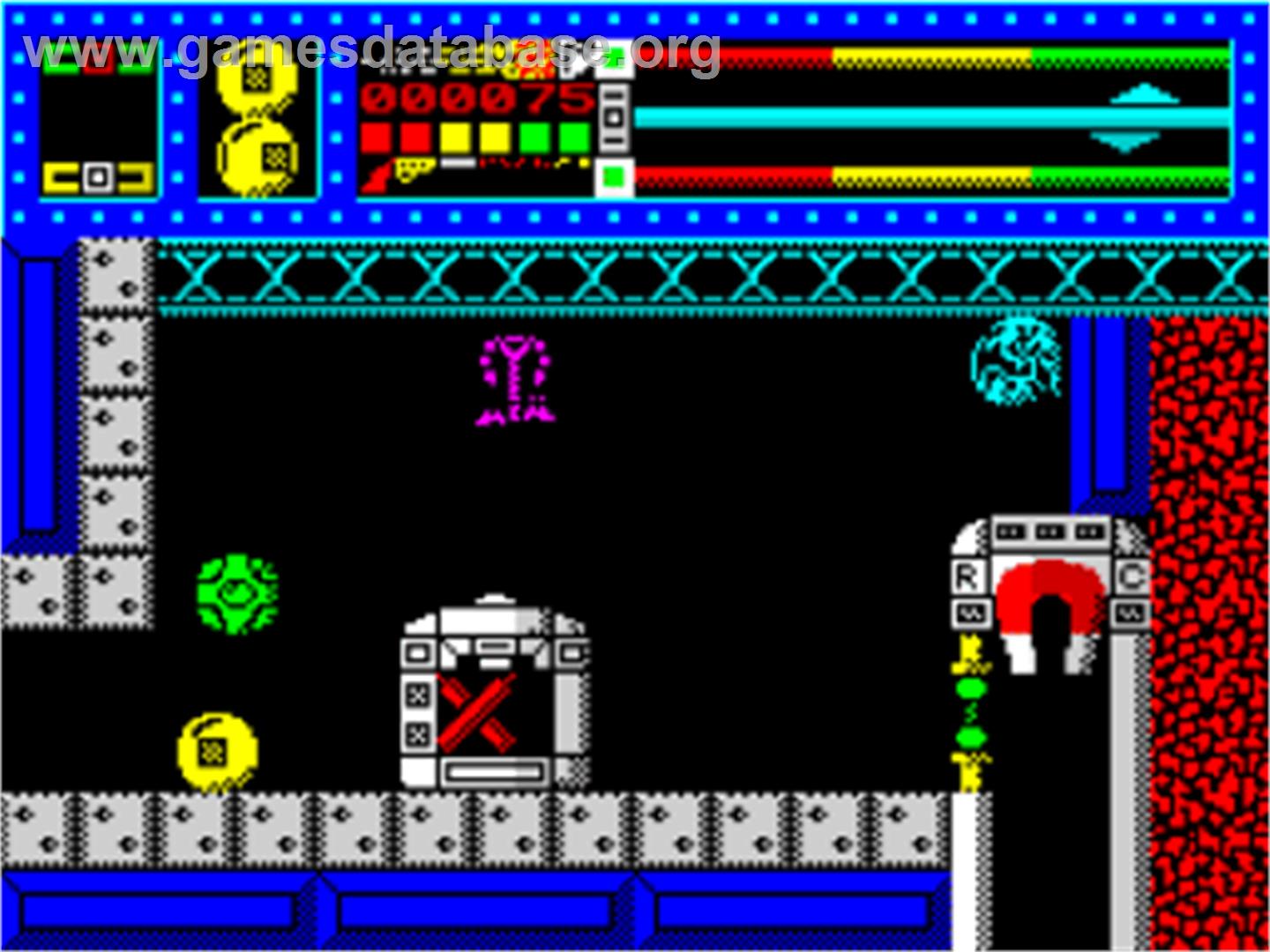Equinox - Sinclair ZX Spectrum - Artwork - In Game