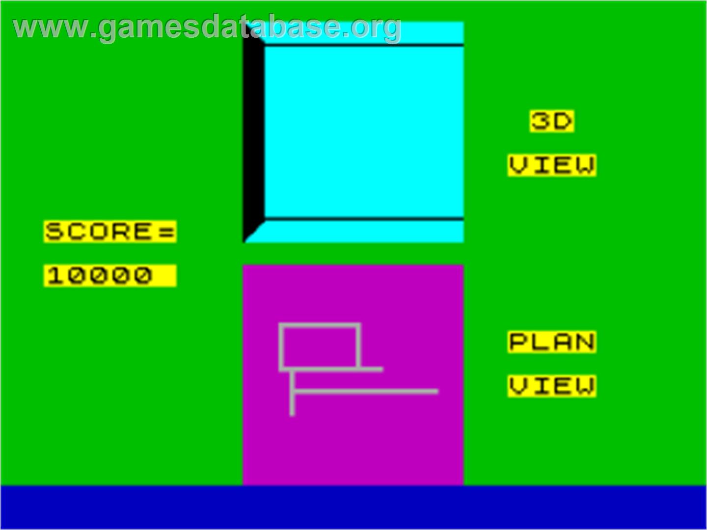 Escape From Omicron - Sinclair ZX Spectrum - Artwork - In Game