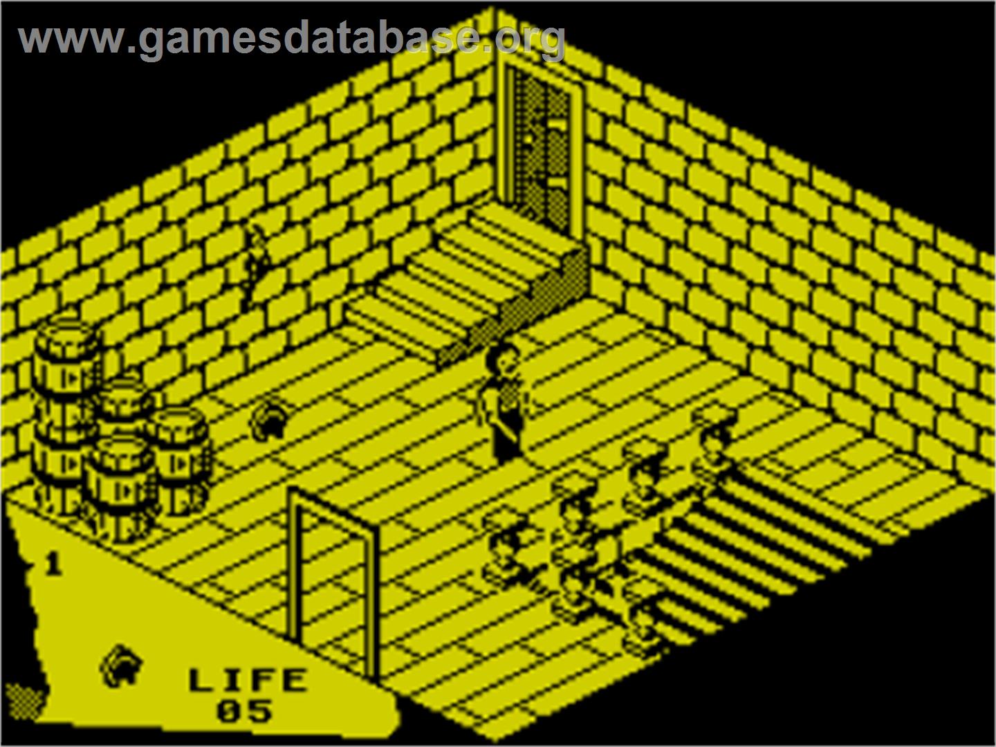 Fairlight - Sinclair ZX Spectrum - Artwork - In Game