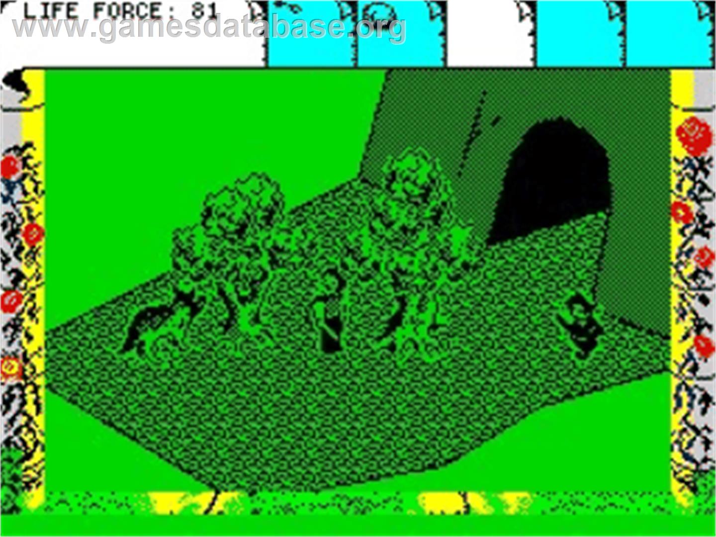 Fairlight 2 - Sinclair ZX Spectrum - Artwork - In Game
