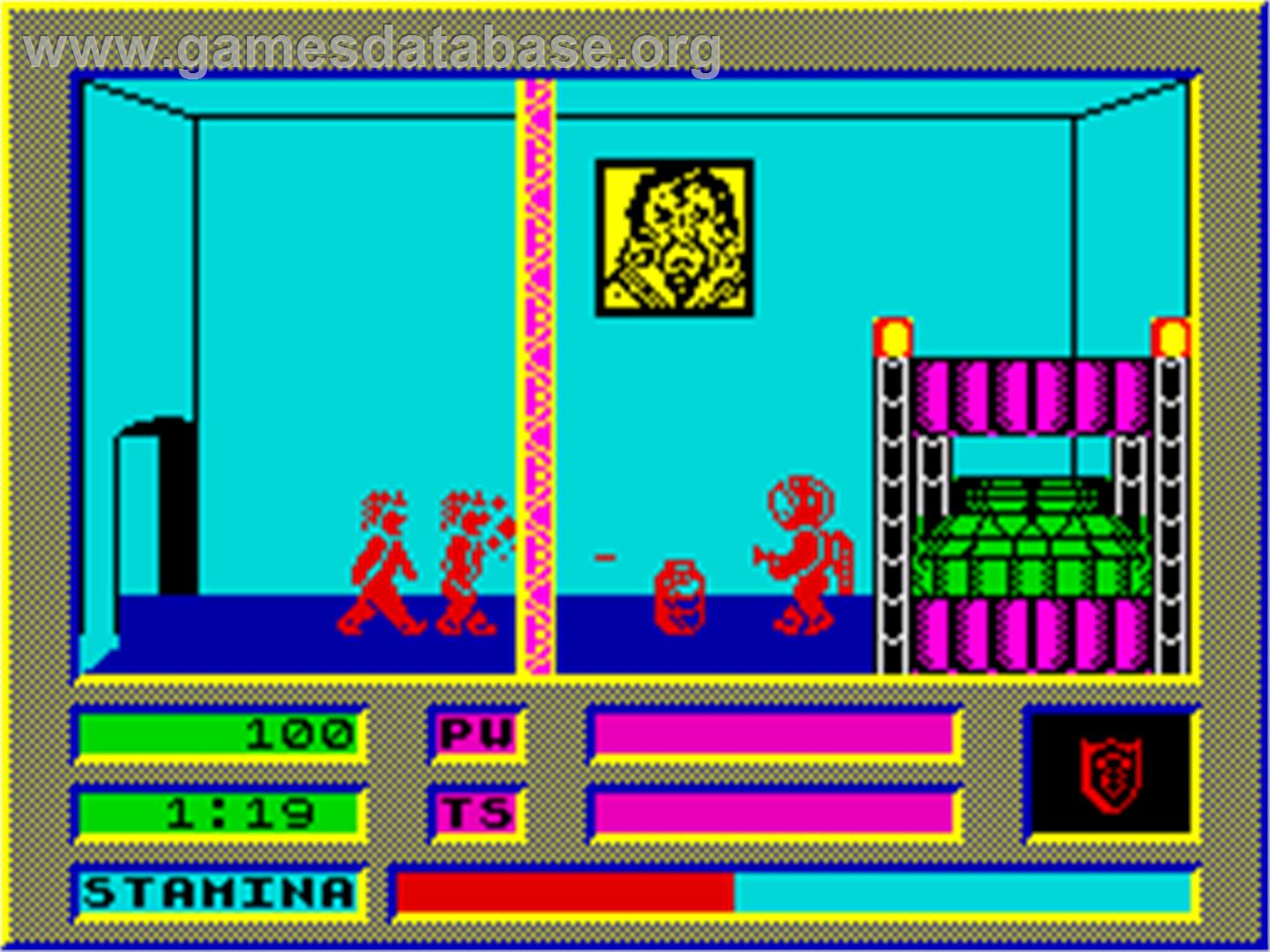 Falcon: The Renegade Lord - Sinclair ZX Spectrum - Artwork - In Game
