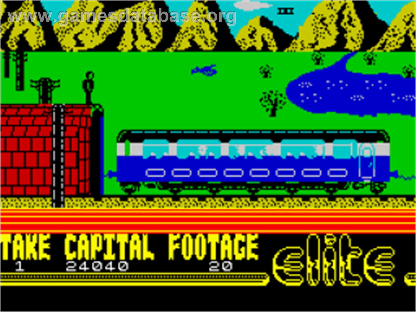 Fall Guy - Sinclair ZX Spectrum - Artwork - In Game