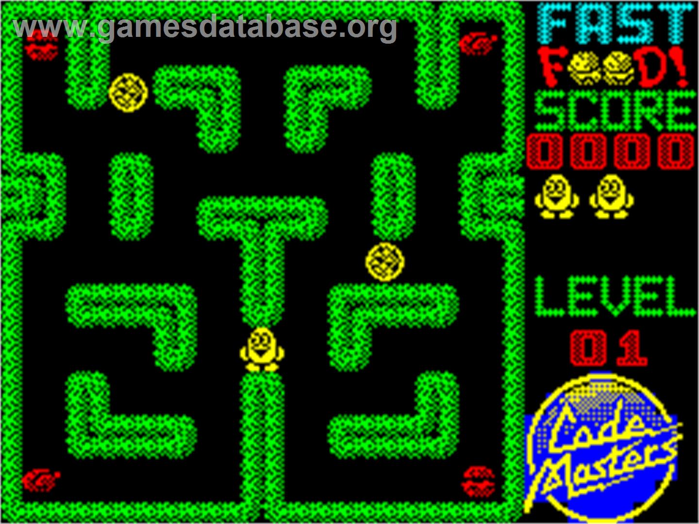 Fast Food - Sinclair ZX Spectrum - Artwork - In Game