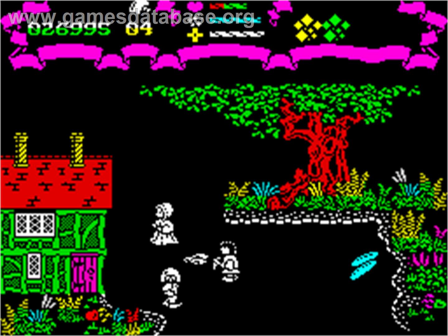 Firelord - Sinclair ZX Spectrum - Artwork - In Game