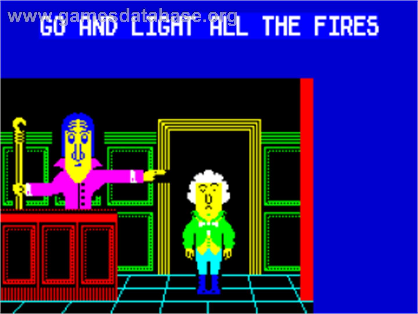 Flunky - Sinclair ZX Spectrum - Artwork - In Game