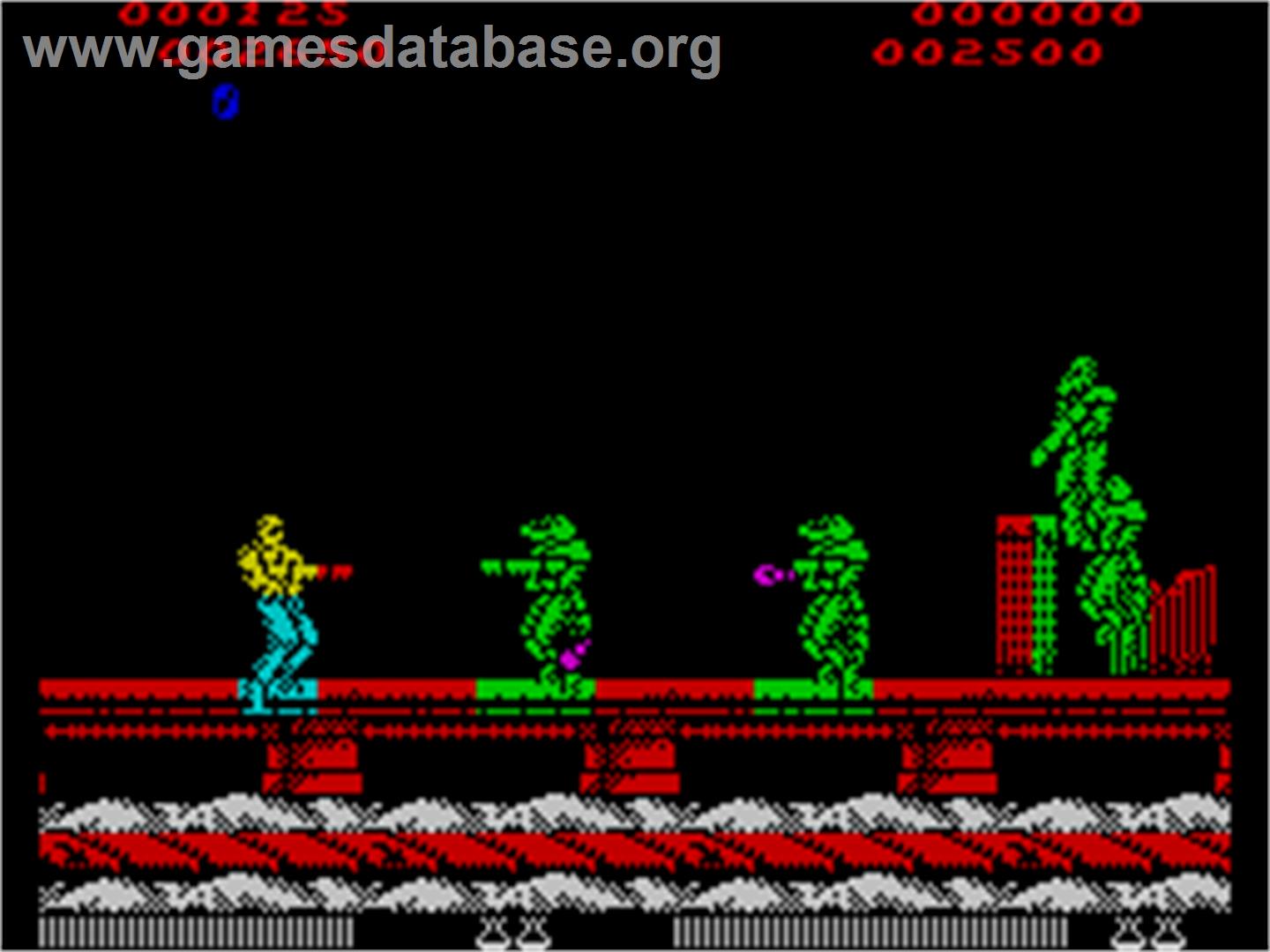 Forgotten Worlds - Sinclair ZX Spectrum - Artwork - In Game