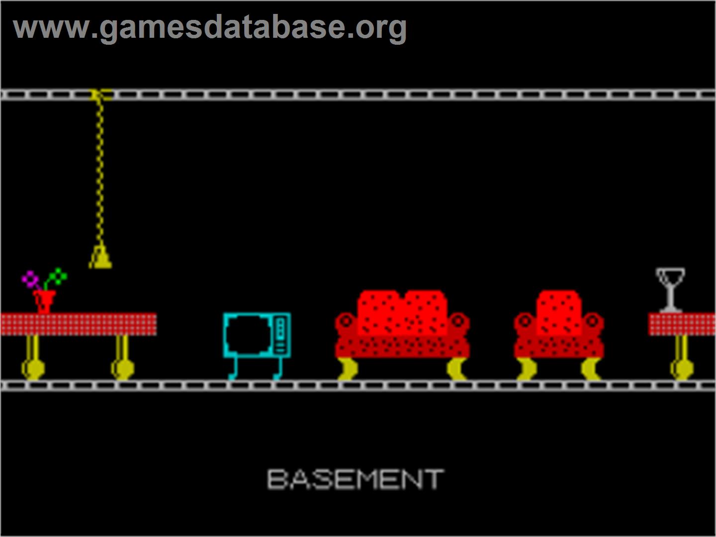 Frank The Flea - Sinclair ZX Spectrum - Artwork - In Game
