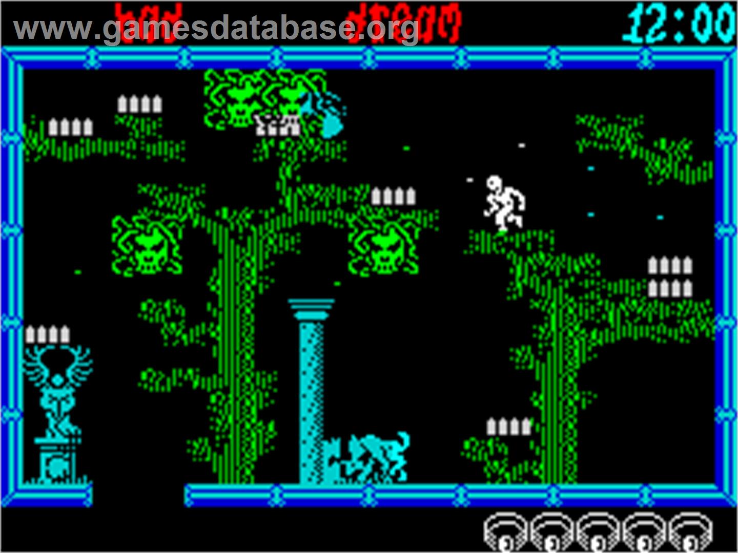 Frightmare - Sinclair ZX Spectrum - Artwork - In Game