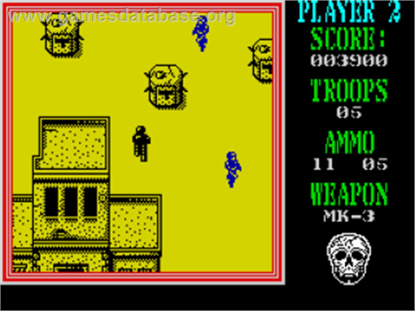 Front-line - Sinclair ZX Spectrum - Artwork - In Game