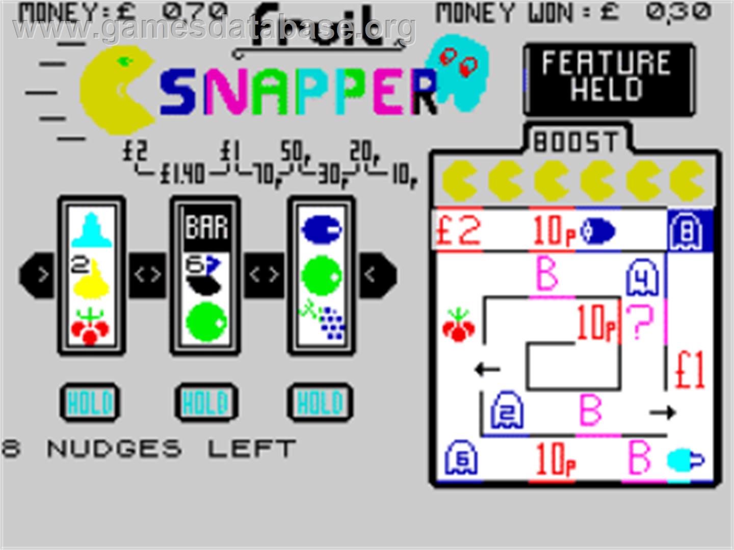 Fruit Snapper - Sinclair ZX Spectrum - Artwork - In Game