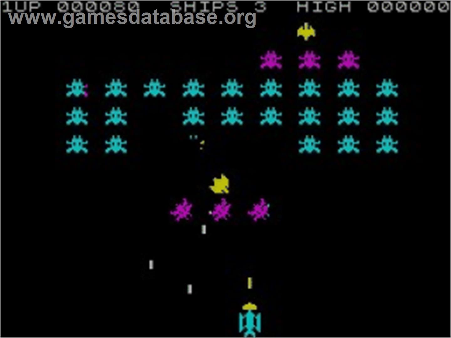 Galactians - Sinclair ZX Spectrum - Artwork - In Game