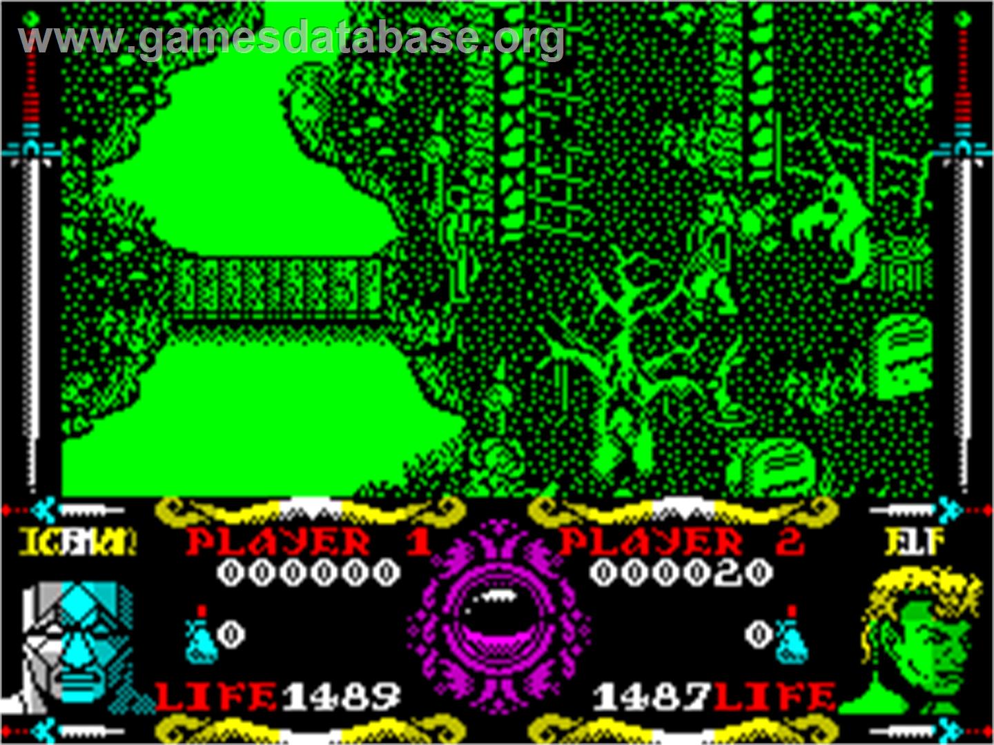 Gauntlet III: The Final Quest - Sinclair ZX Spectrum - Artwork - In Game