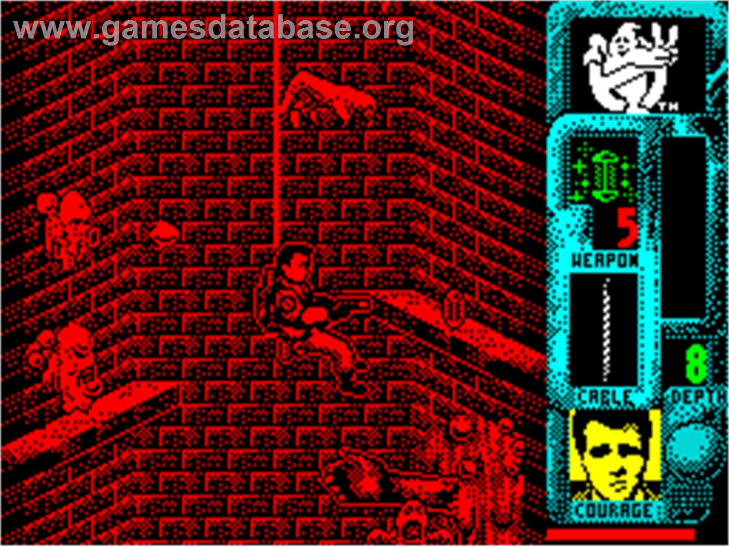 Ghostbusters II - Sinclair ZX Spectrum - Artwork - In Game