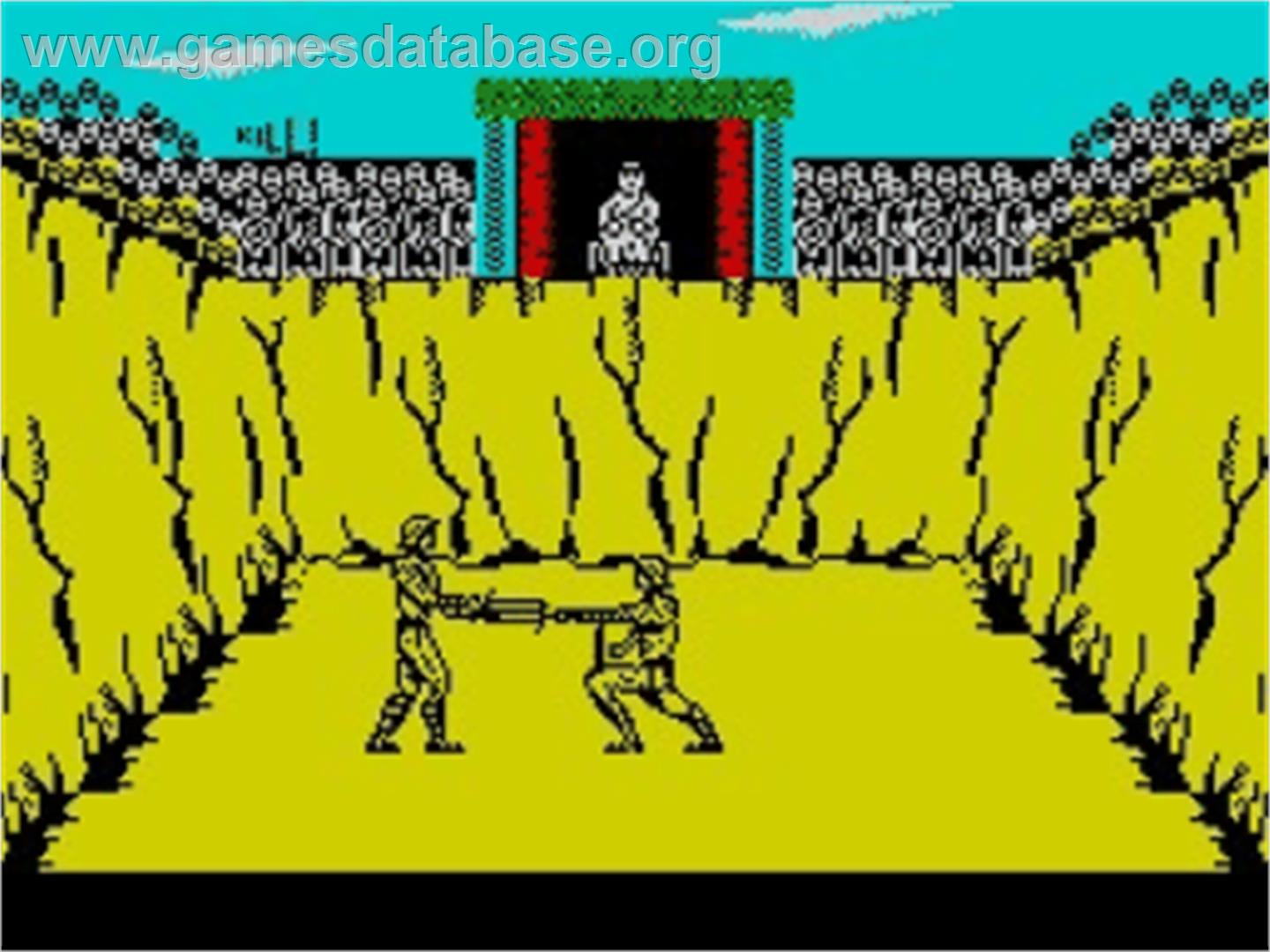 Gladiator - Sinclair ZX Spectrum - Artwork - In Game