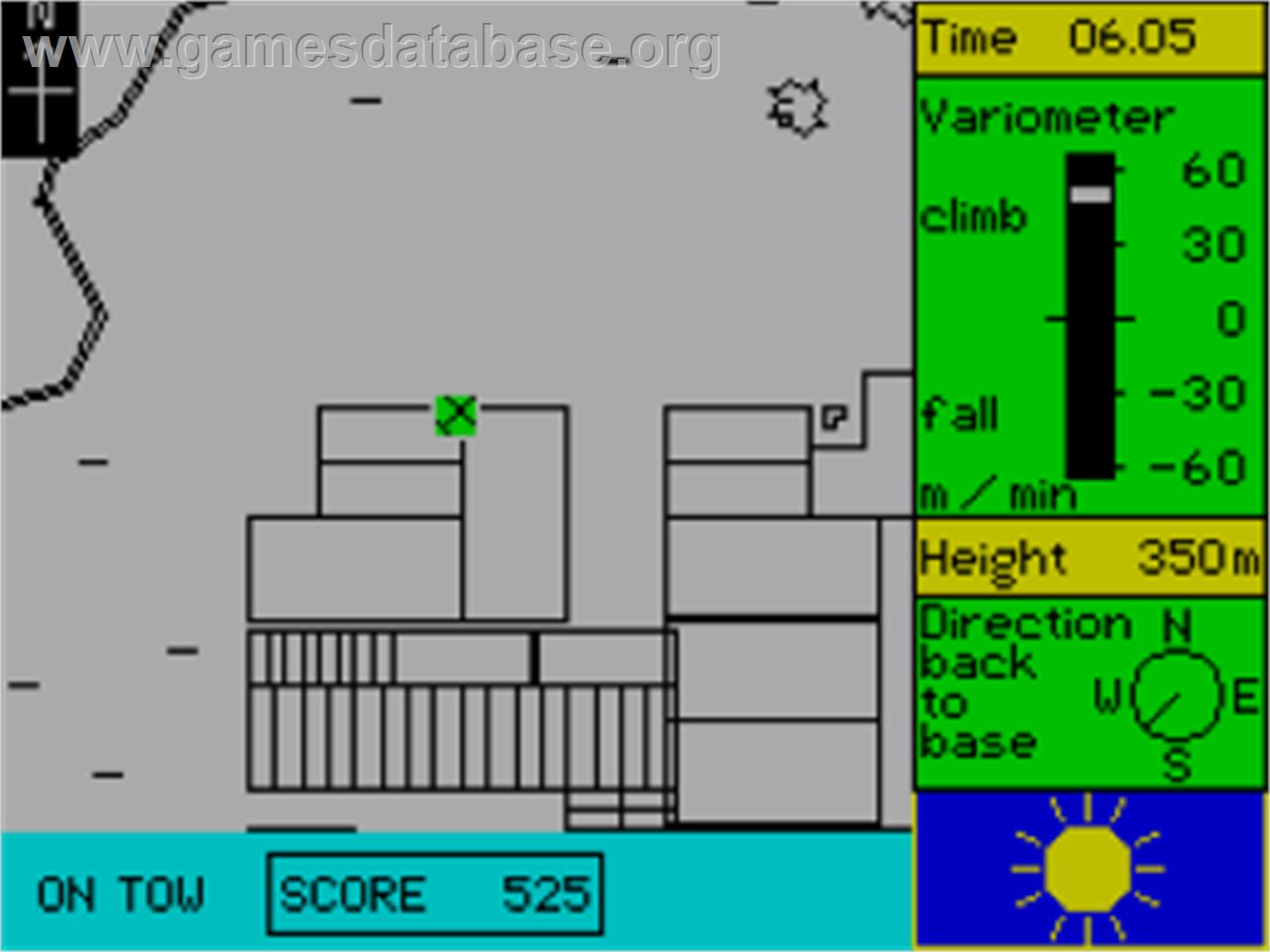 Glider - Sinclair ZX Spectrum - Artwork - In Game