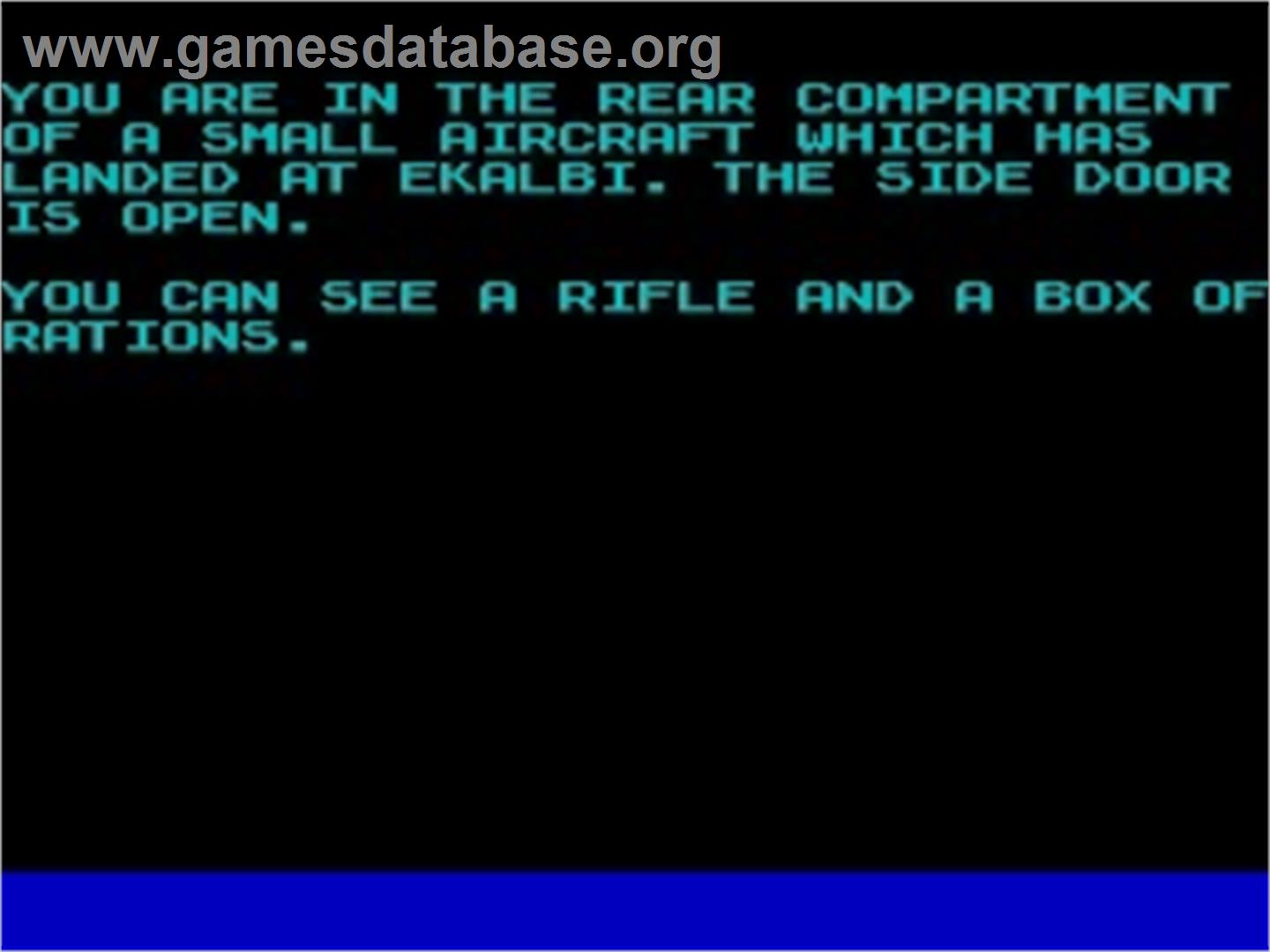 Golden Cobra, The - Sinclair ZX Spectrum - Artwork - In Game