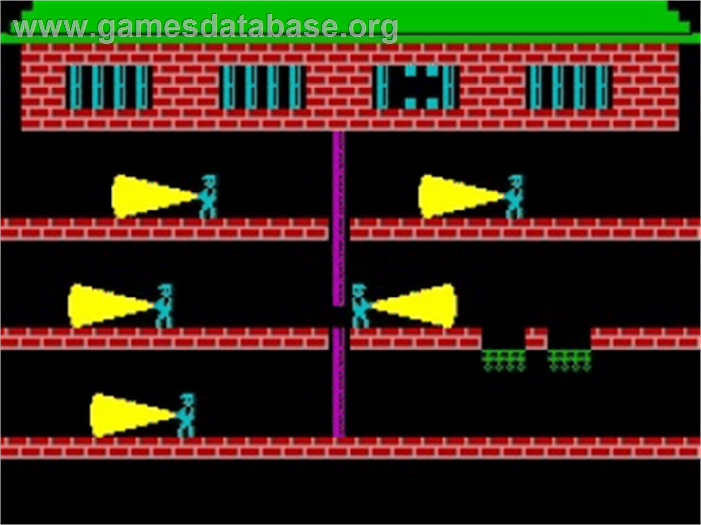 Gotcha - Sinclair ZX Spectrum - Artwork - In Game
