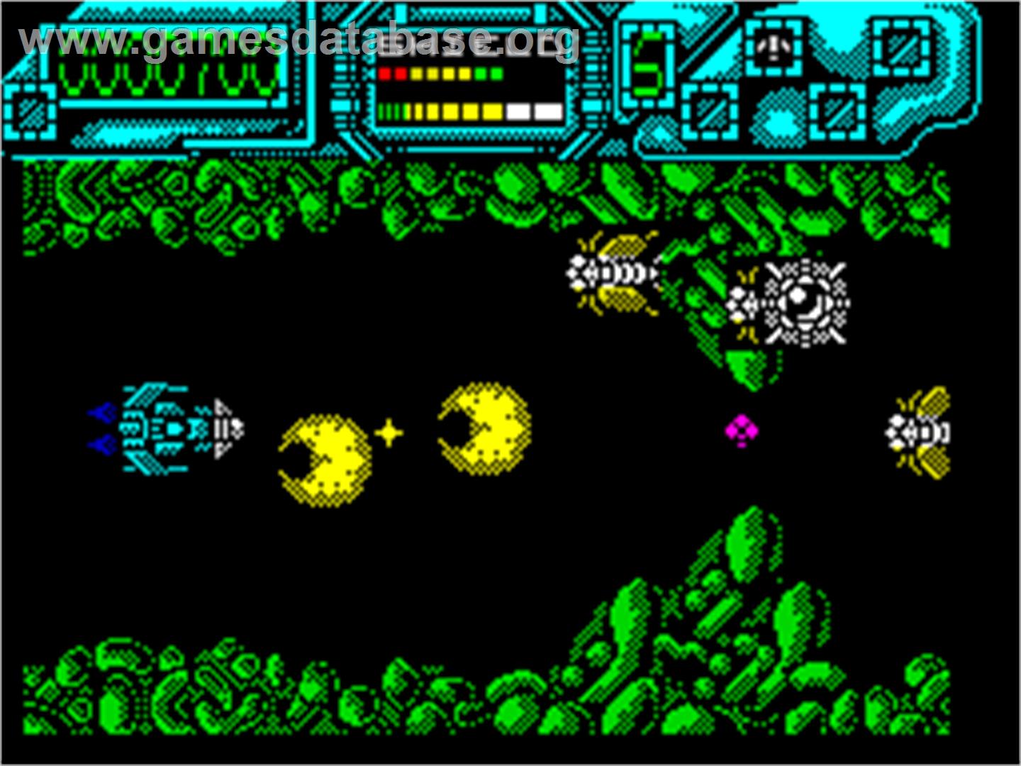 Gradius - Sinclair ZX Spectrum - Artwork - In Game
