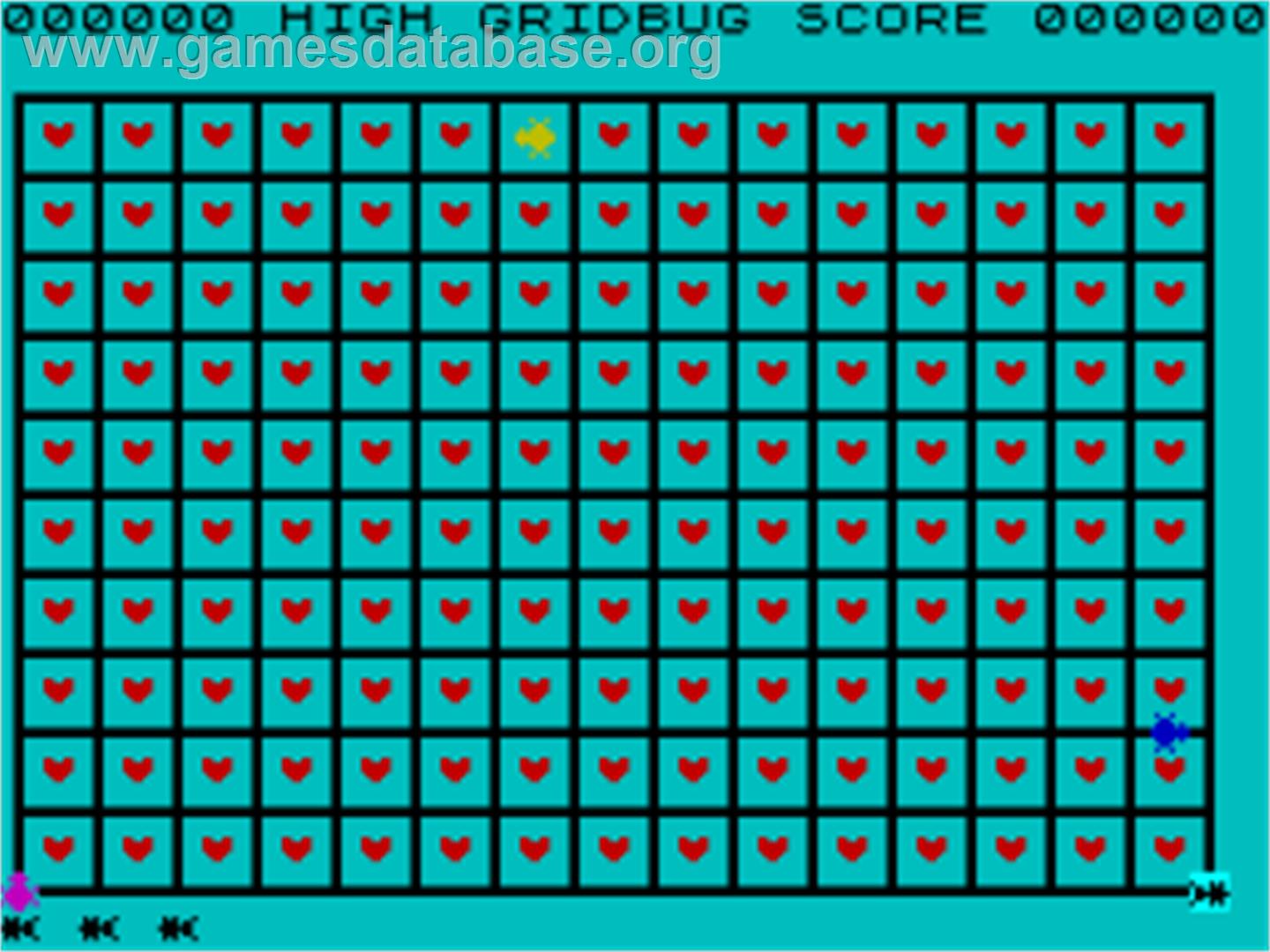 Grid-bug - Sinclair ZX Spectrum - Artwork - In Game