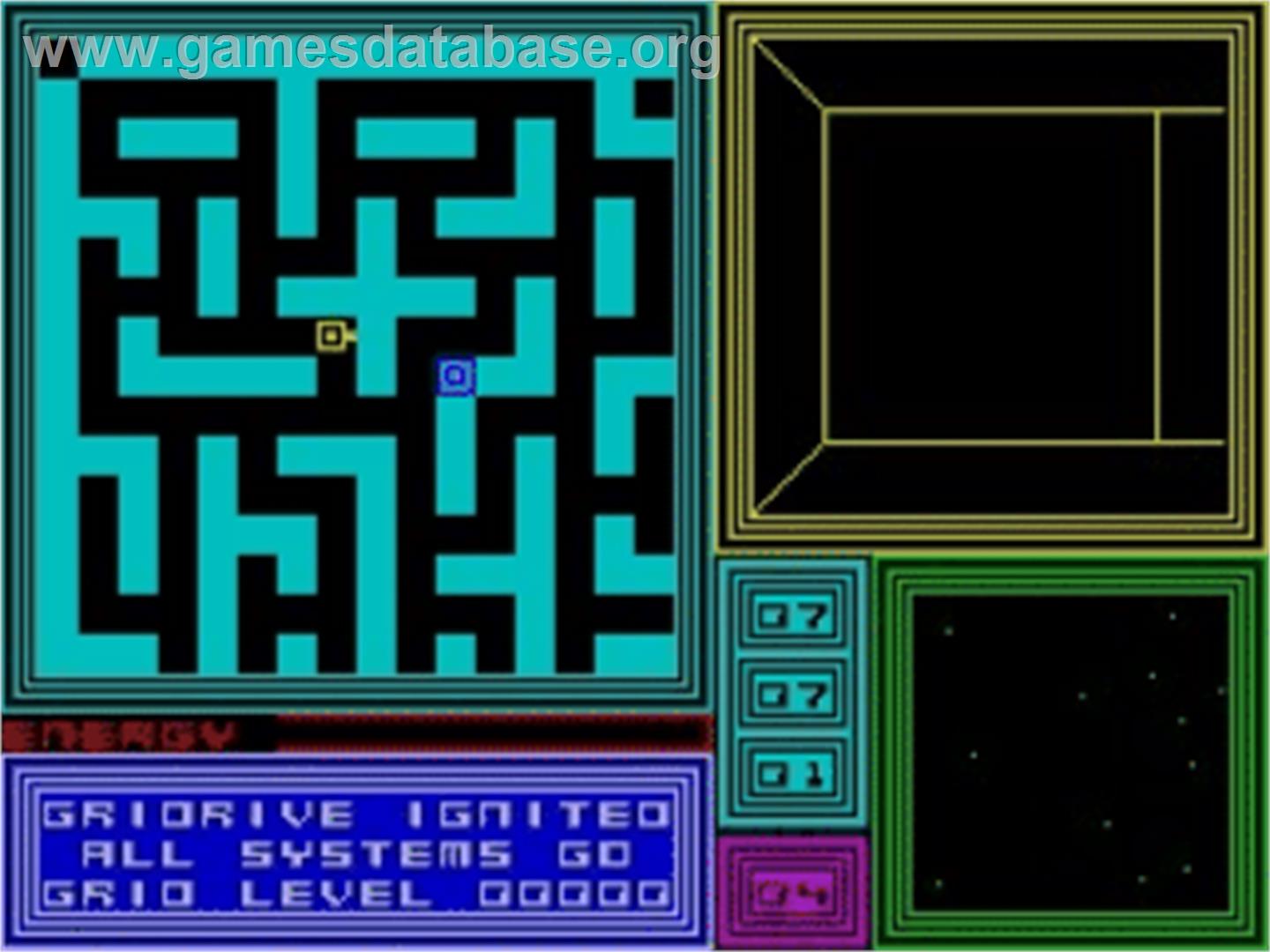 Grid Gate - Sinclair ZX Spectrum - Artwork - In Game