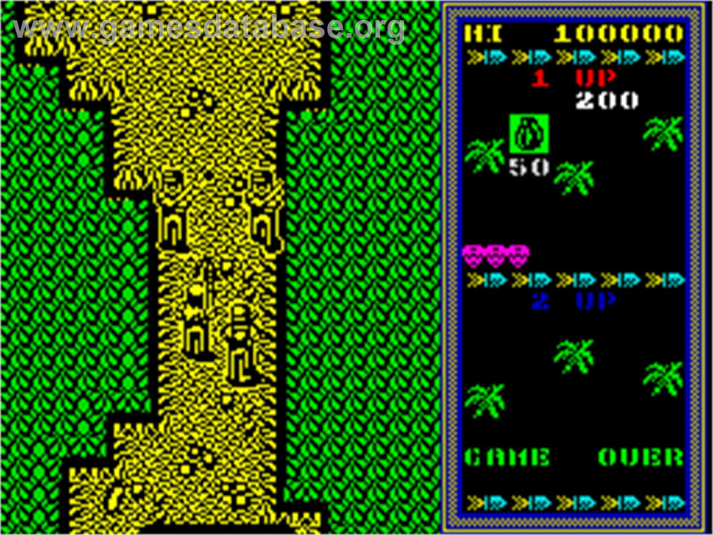 Guerrilla War - Sinclair ZX Spectrum - Artwork - In Game