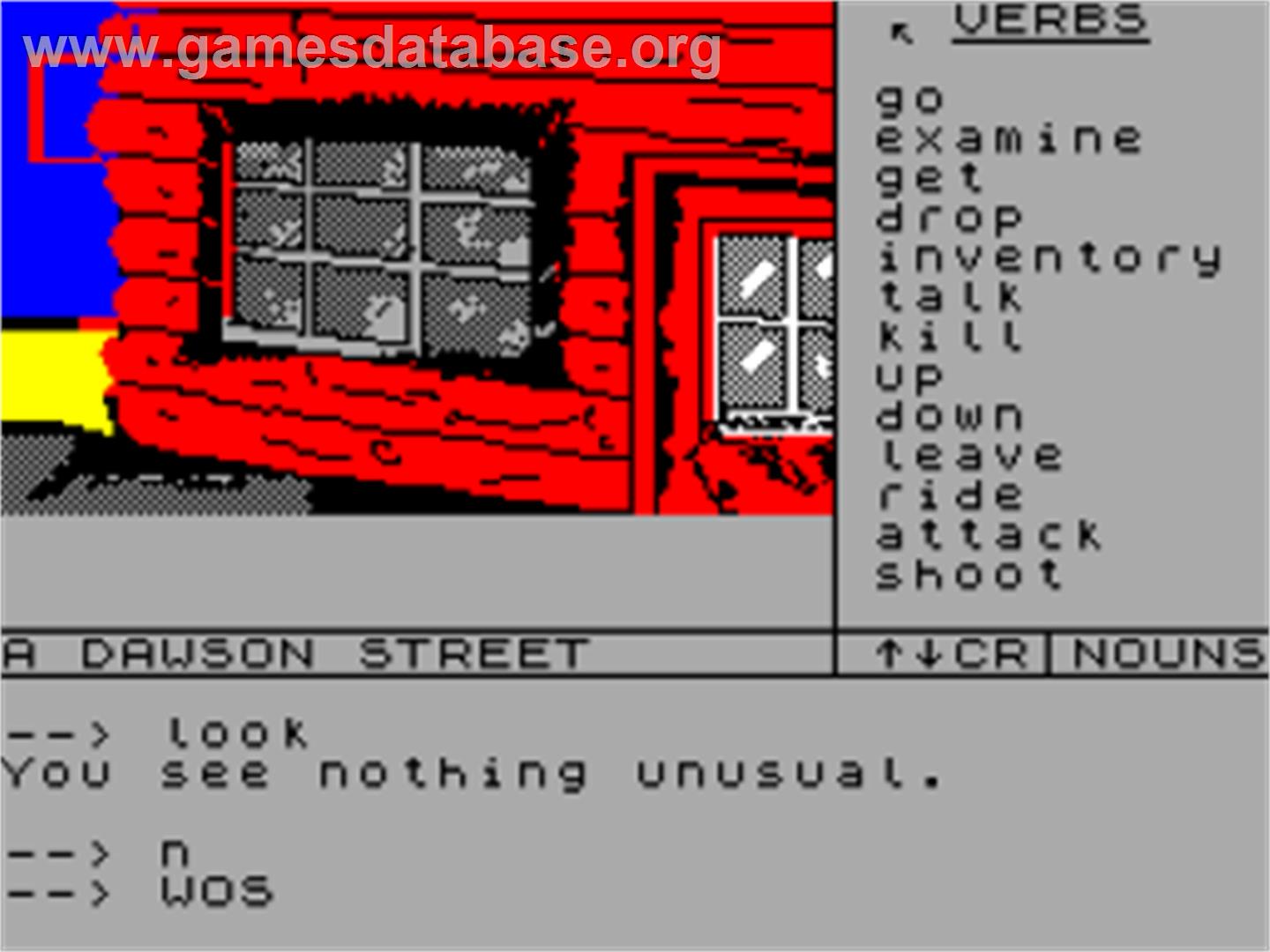 Gunslinger - Sinclair ZX Spectrum - Artwork - In Game