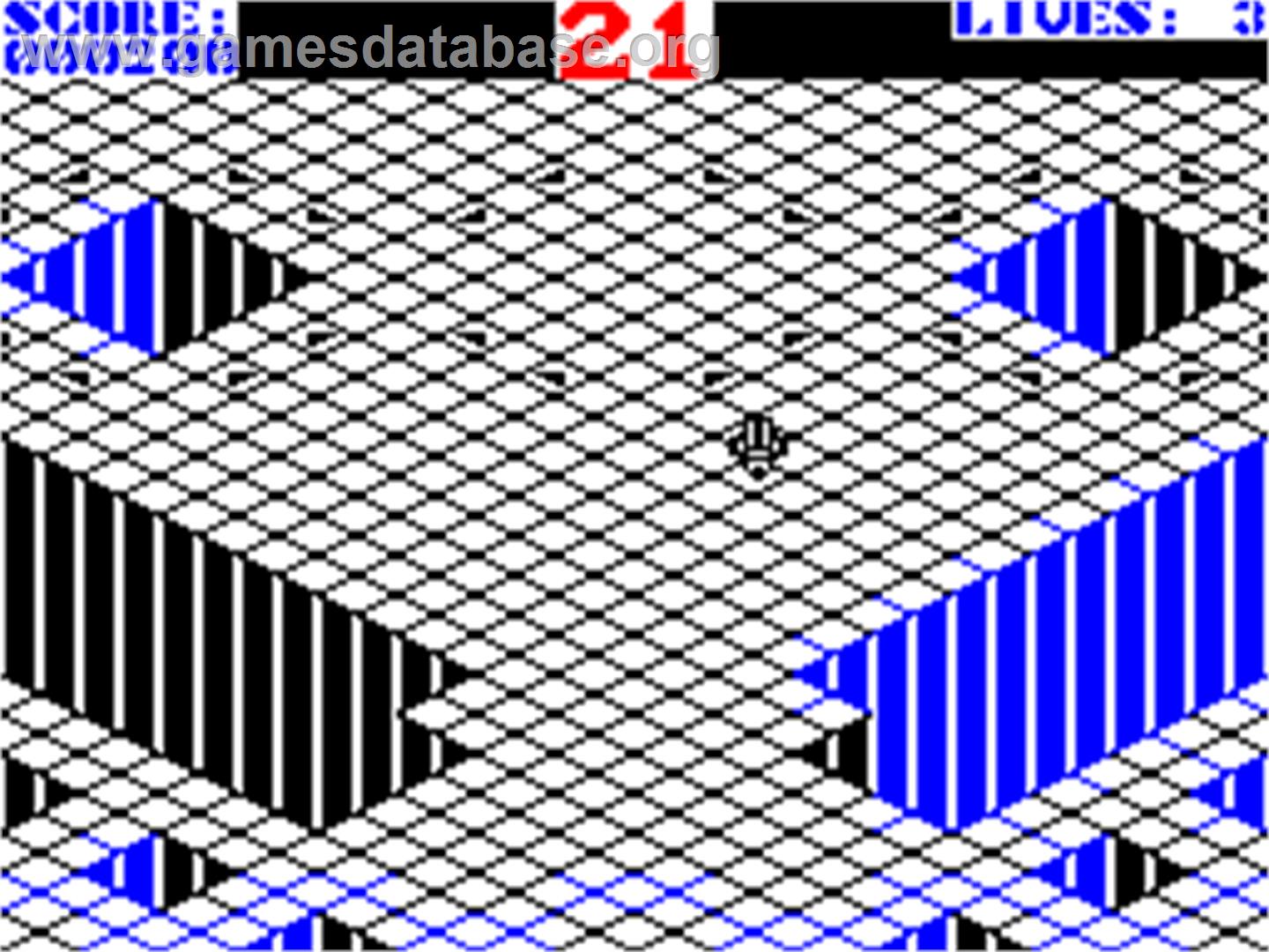 Gyroscope - Sinclair ZX Spectrum - Artwork - In Game