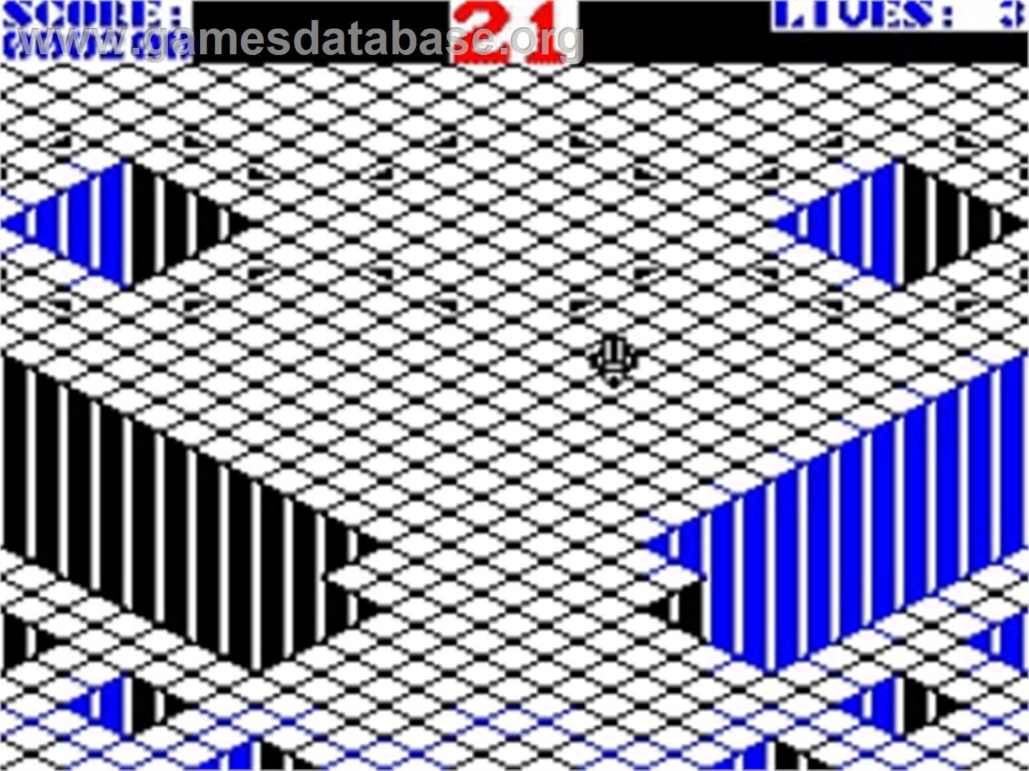 Gyroscope - Sinclair ZX Spectrum - Artwork - In Game