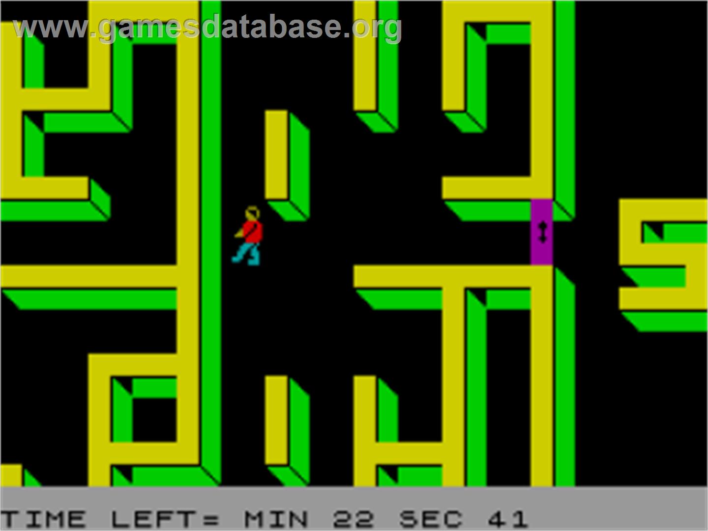 Hampton's Caught - Sinclair ZX Spectrum - Artwork - In Game