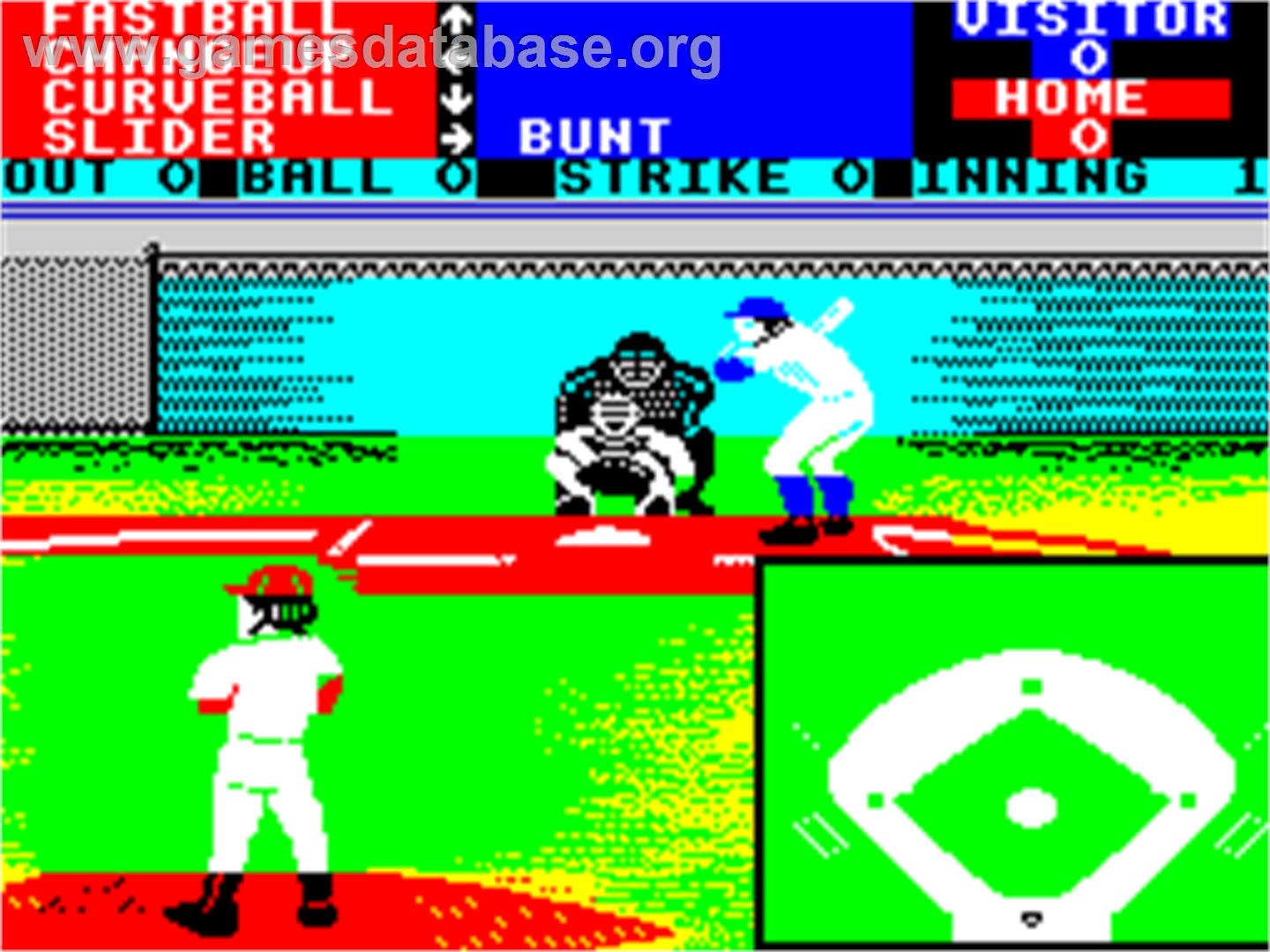 HardBall! - Sinclair ZX Spectrum - Artwork - In Game