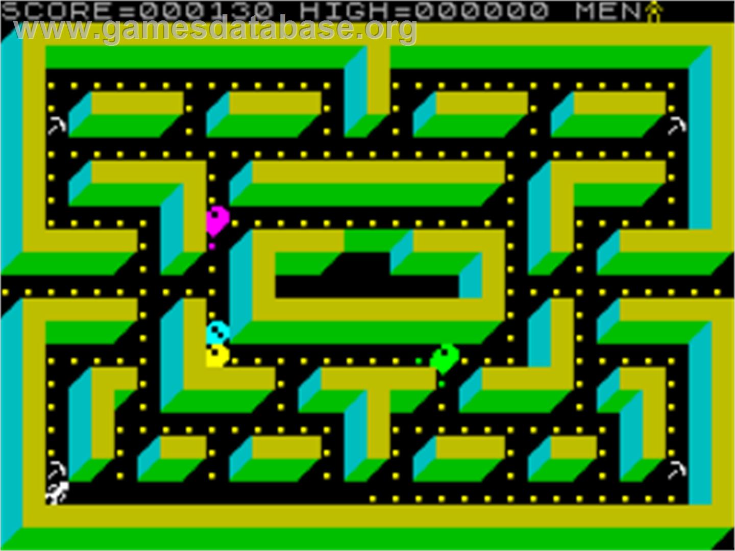 Haunted Hedges - Sinclair ZX Spectrum - Artwork - In Game
