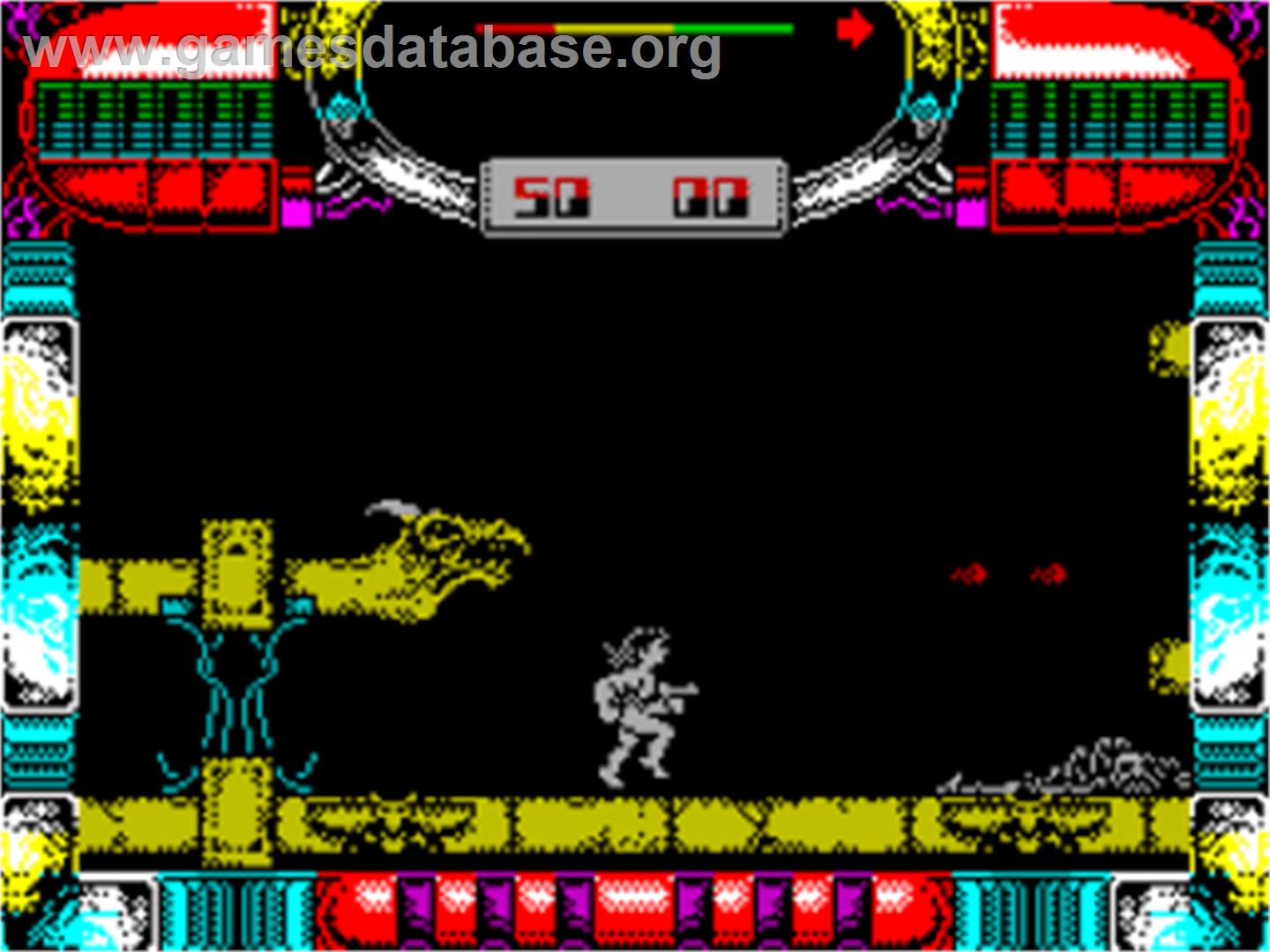 Hawk Storm - Sinclair ZX Spectrum - Artwork - In Game
