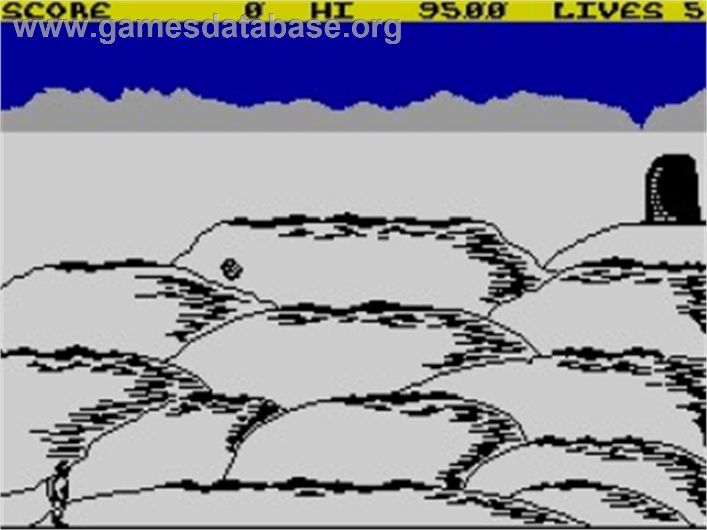 Hellfire - Sinclair ZX Spectrum - Artwork - In Game