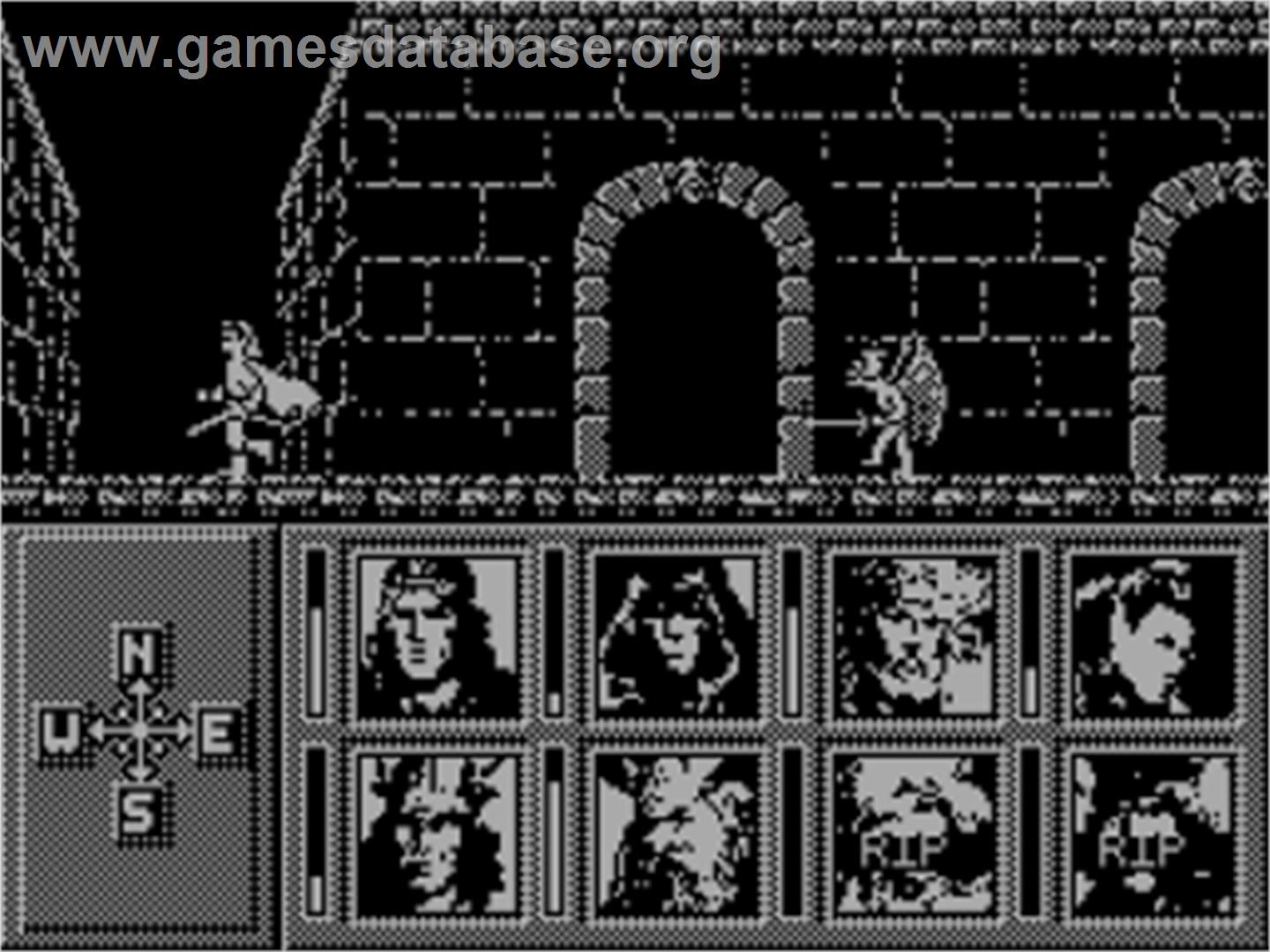 Heroes Of The Lance - Sinclair ZX Spectrum - Artwork - In Game