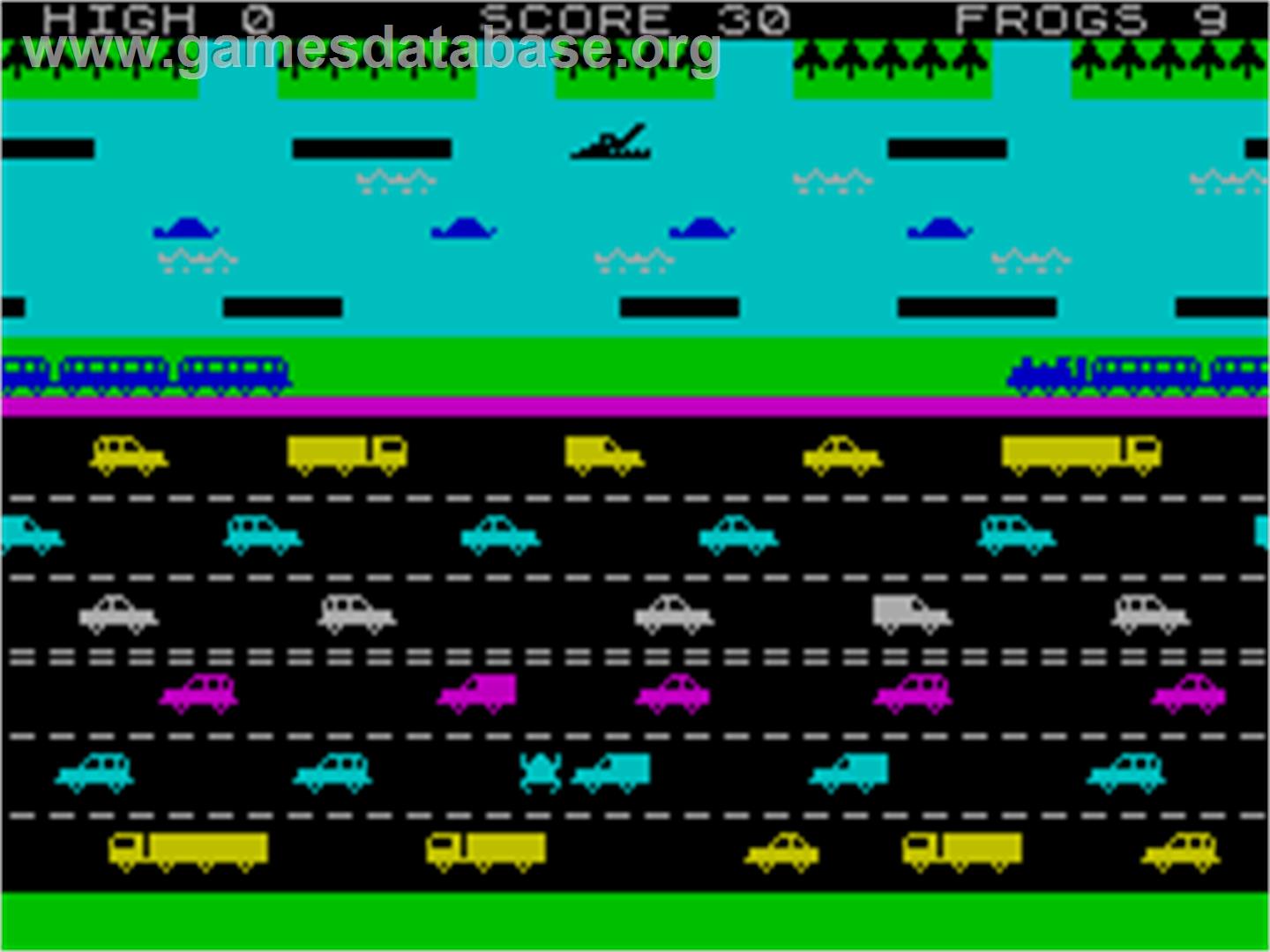 Hopper - Sinclair ZX Spectrum - Artwork - In Game