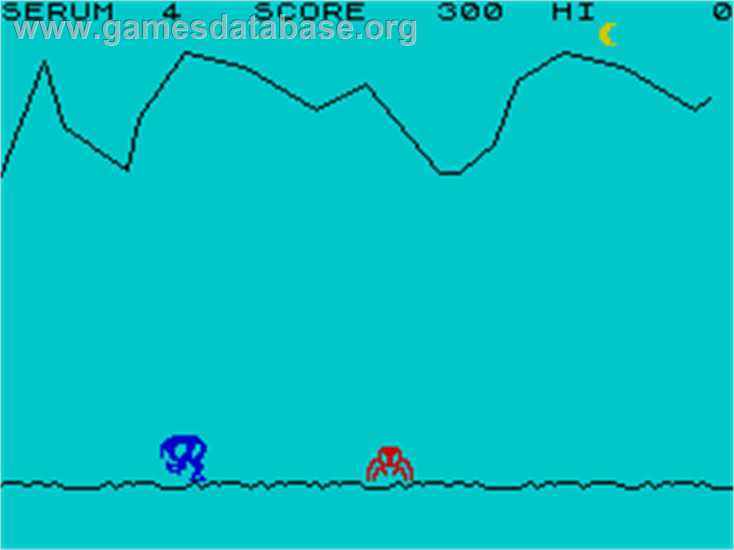 Horace & The Spiders - Sinclair ZX Spectrum - Artwork - In Game