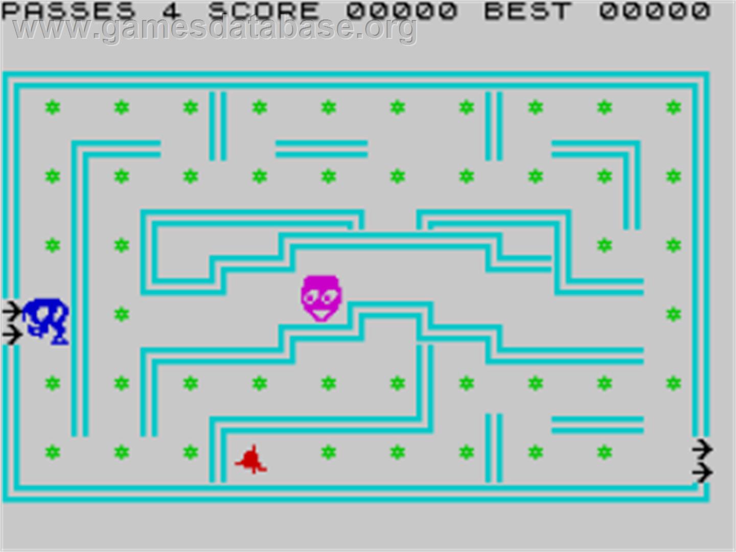 Hungry Horace - Sinclair ZX Spectrum - Artwork - In Game