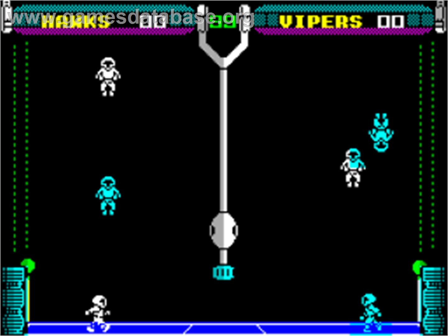 Hypaball - Sinclair ZX Spectrum - Artwork - In Game