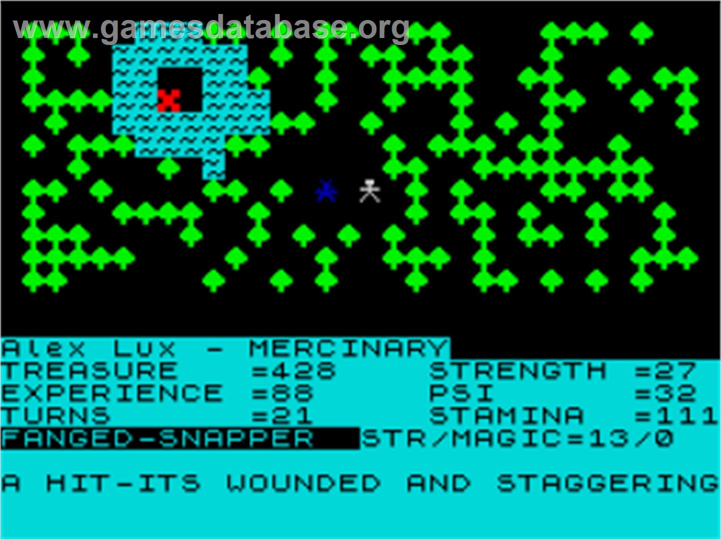 In Search of the Orb - Sinclair ZX Spectrum - Artwork - In Game