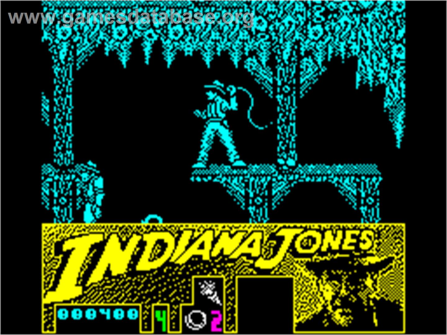 Indiana Jones and the Last Crusade: The Action Game - Sinclair ZX Spectrum - Artwork - In Game