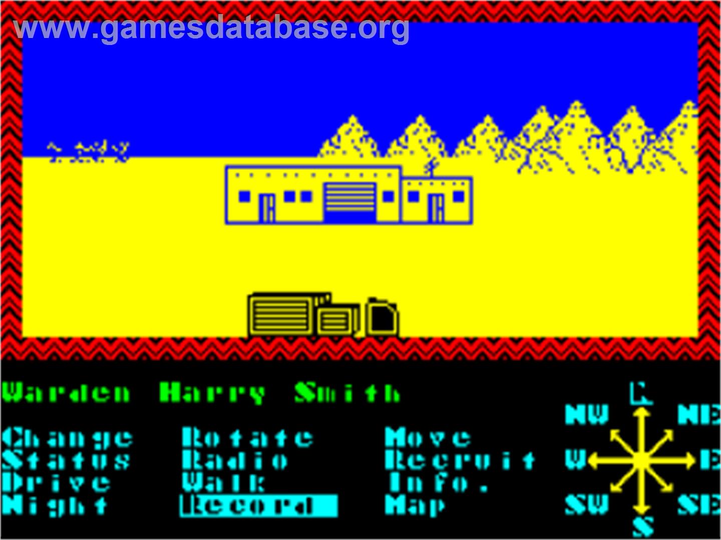 Into Africa - Sinclair ZX Spectrum - Artwork - In Game