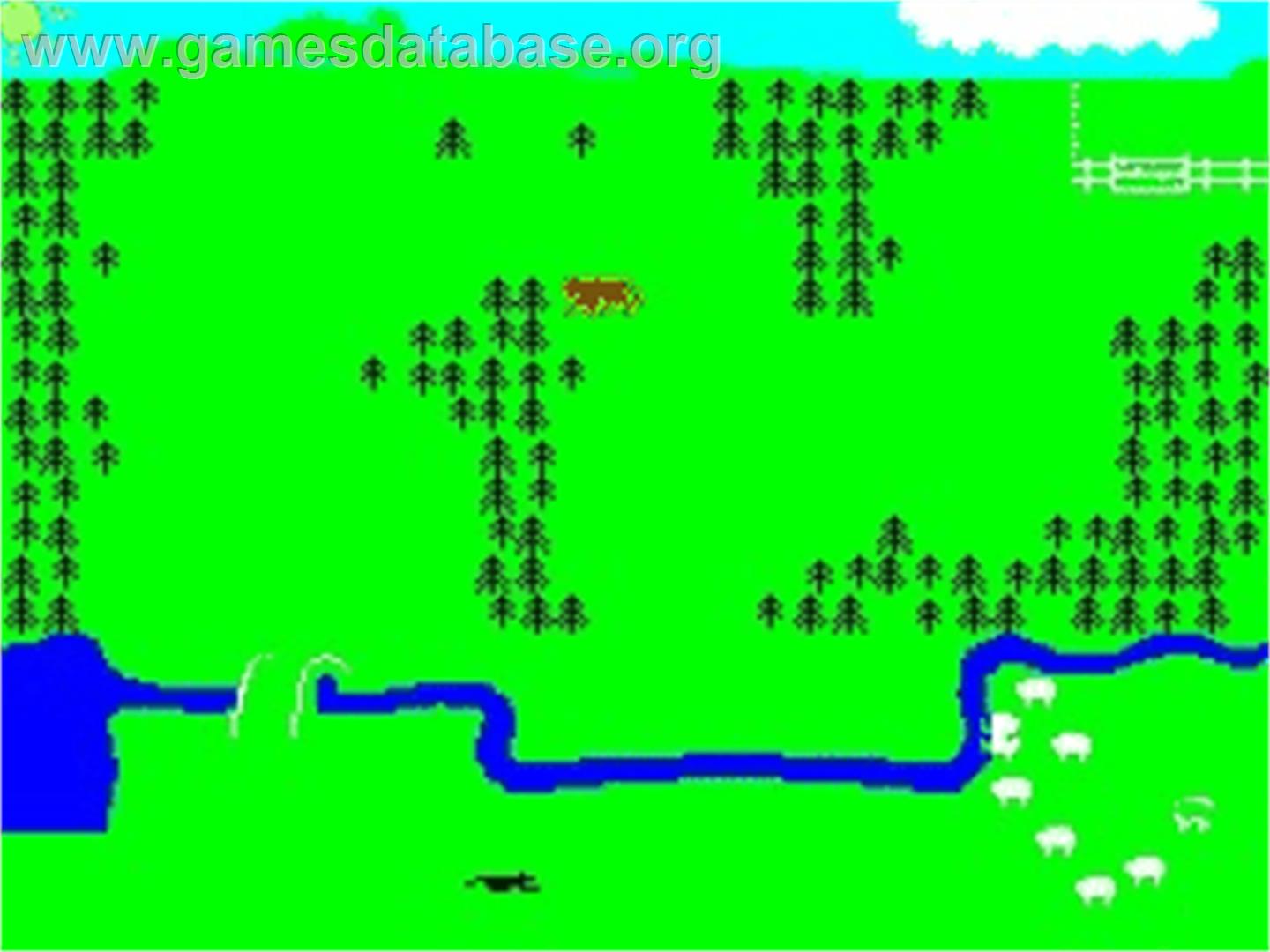 It's The Wooluf! - Sinclair ZX Spectrum - Artwork - In Game